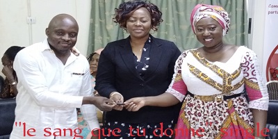 Malika et Dr Abdallah chante le don de sang
